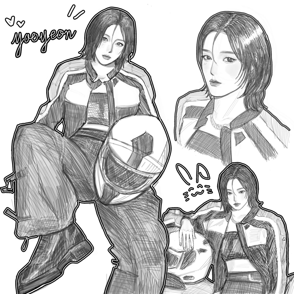 _syz_thinl's tweet photo. Some triples stuff i drew when i was bored https://t.co/g4uPi2Ntjj