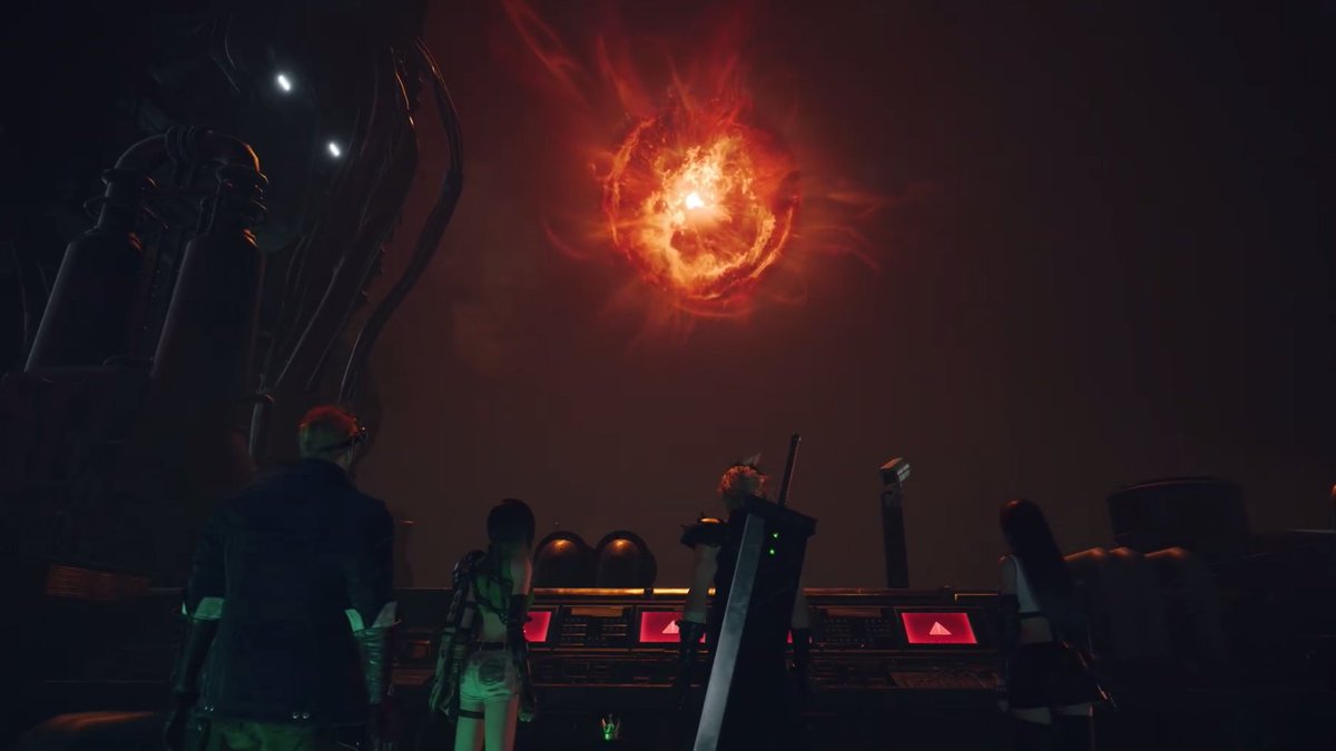 Genesis2tsb's tweet photo. this scene is certainly hojo's boss fight location https://t.co/vKbQolfbQD