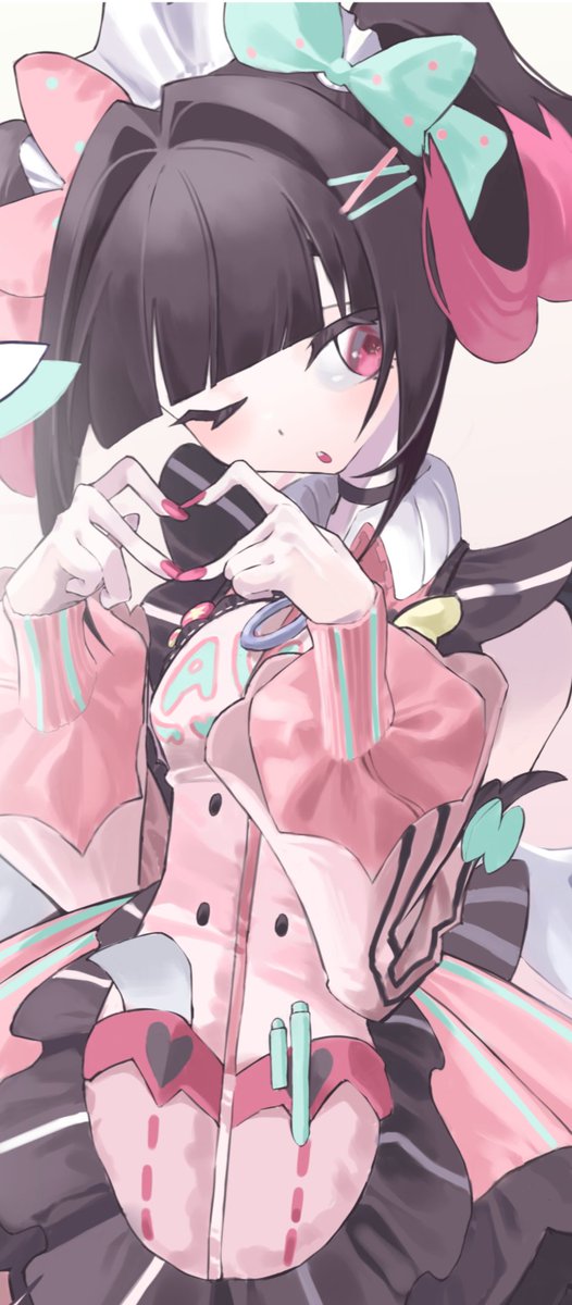 chocho_16_'s tweet photo. 🤍🩷🖤 https://t.co/uFuJ4A4bgw