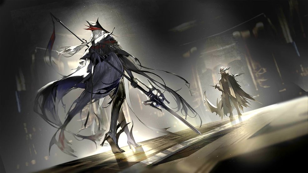 riousaburrito's tweet photo. Arknights players: IDK about y'all but we love our CGs over here https://t.co/WhkHcPRMXA