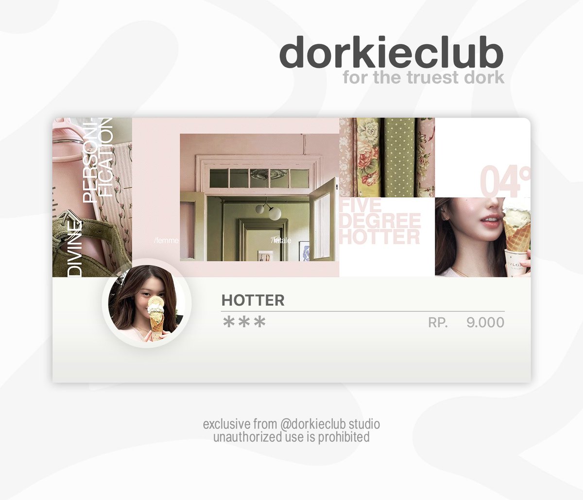 dorkieclub's tweet photo. Mohon bantu RT / posting ulang, terima kasih!

ⓘ | .. Etalase ready stock telah diperbaharui. Tersedia koleksi serba Wonyoung IVE es krim matcha dalam balutan HOTTER. Harga tertera di media tertaut, ketuk DM Deka untuk mengajaknya pulang.

#bealanja https://t.co/ySoZDygxSl