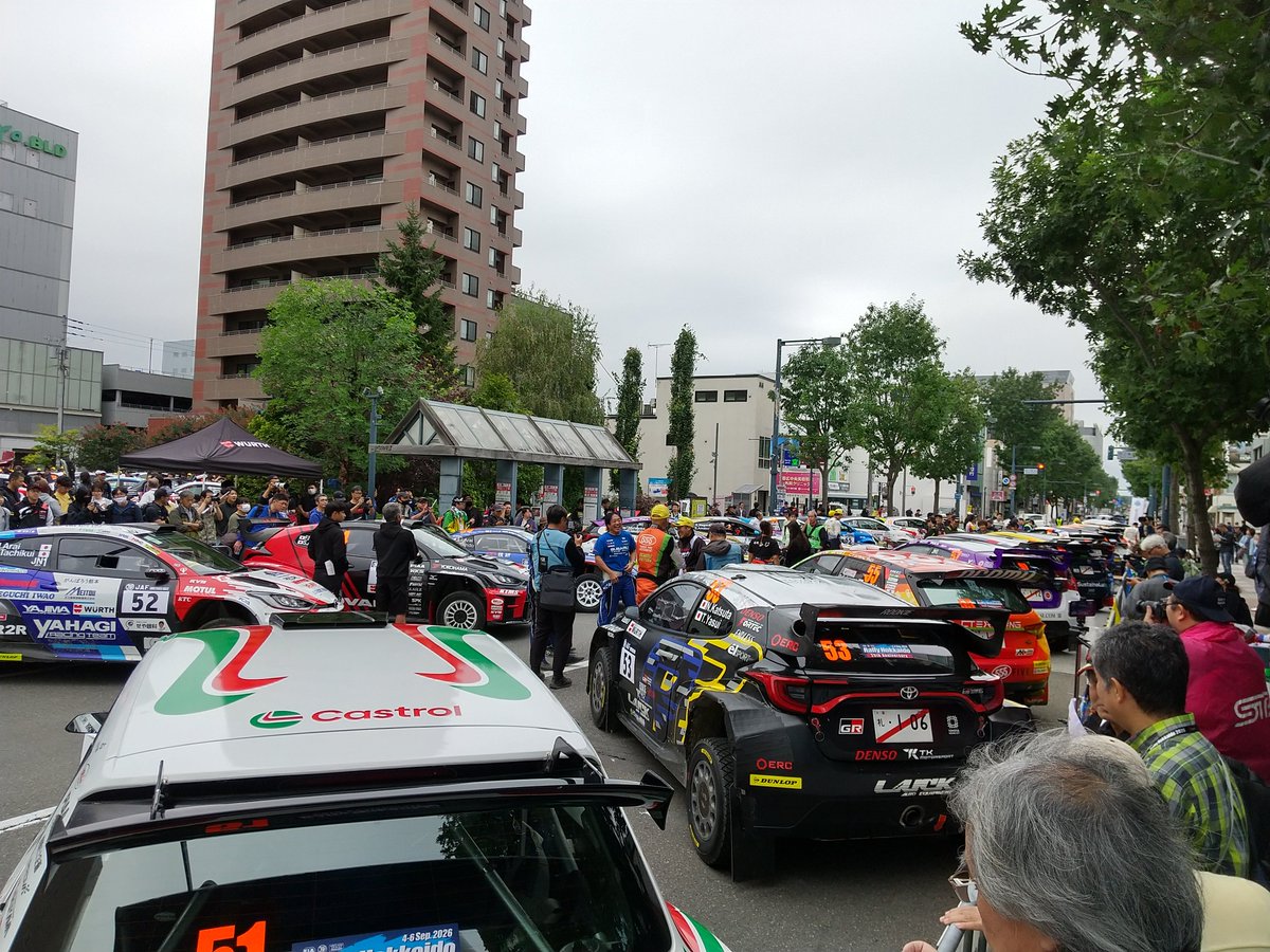 tontongtr's tweet photo. 初めてラリー北海道を見に来ました。
明日は陸別から観戦です。
今は音更の道の駅で車中泊です。
#ラリー北海道
#帯広 
#ヤリス https://t.co/MMMsYriSbo