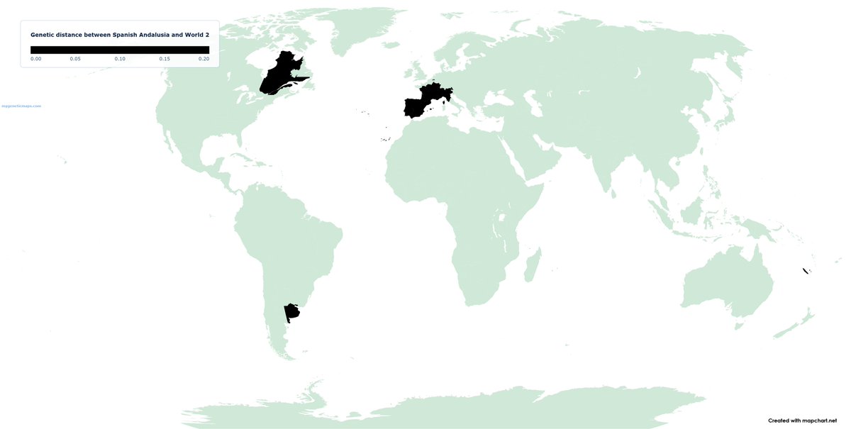 47Tolkien's tweet photo. 100 closest populations to Spanish Andalusia https://t.co/I5DG4TZNGL