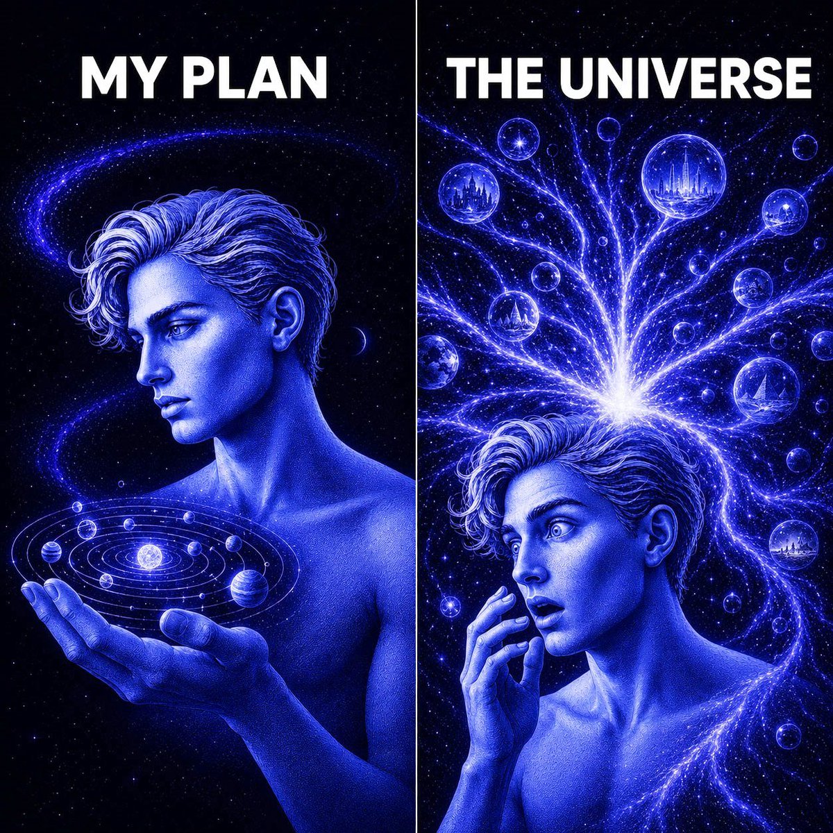TheWhatIFEffect's tweet photo. What if the universe looked at your perfect plan and chose chaos instead?

What if adapting was always part of The What IF Effect? 😂

$IF https://t.co/DmeWOisTVb