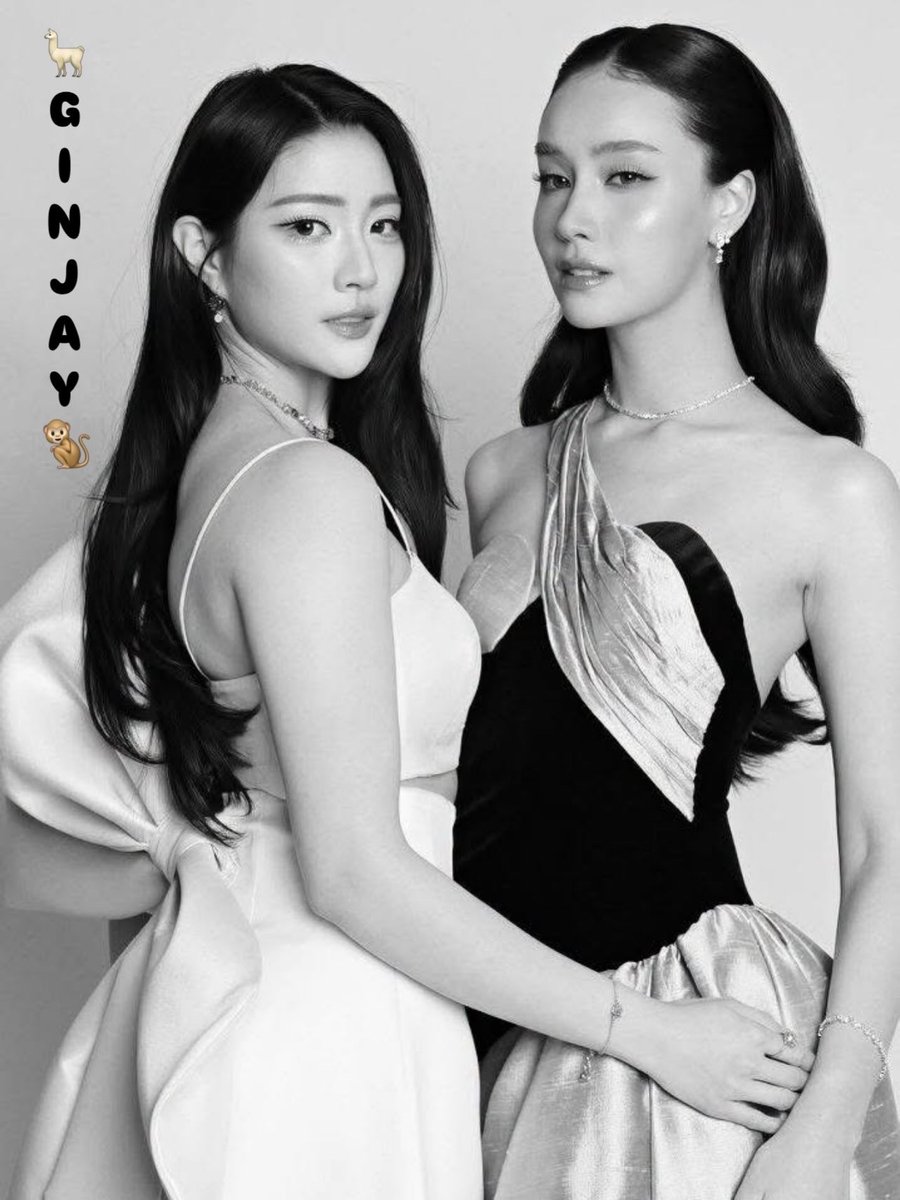 HeavenIH's tweet photo. Soulmates 🦙🤍🖤🐒

GINNY JAYNA Y ENT AWARDS2026 
#GINJAYxYEntertainAwards26
#YentertainAwards2026 #alkey 
#GinJay #ginnynatnicha #aangelinaass
#hugsfromsweden 🤗🇸🇪 https://t.co/Us7UDHNLgX