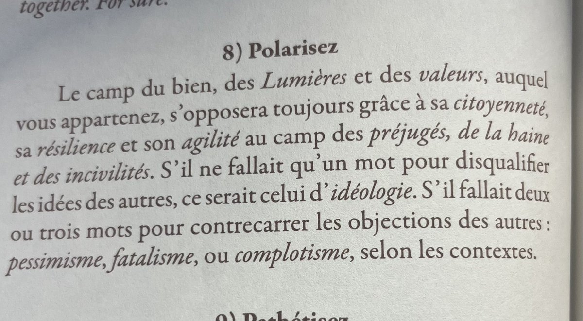 EugenieBastie's tweet photo. Savoureux précis de novlangue technocratique pioché dans le livre d’Astrid Roucher , ex plume du président, La Plume et le Prince (Albin Michel) https://t.co/QI7NqlFaOp
