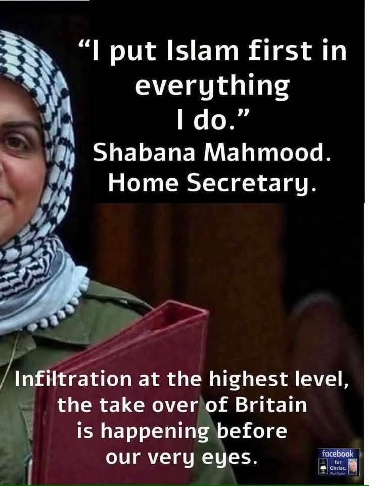 andrewc44104127's tweet photo. Never forget what she said

She's not in the government to serve or help us.

She's serving Islam END OF.

I believe she's a big threat to this country. https://t.co/GO16cy9e90