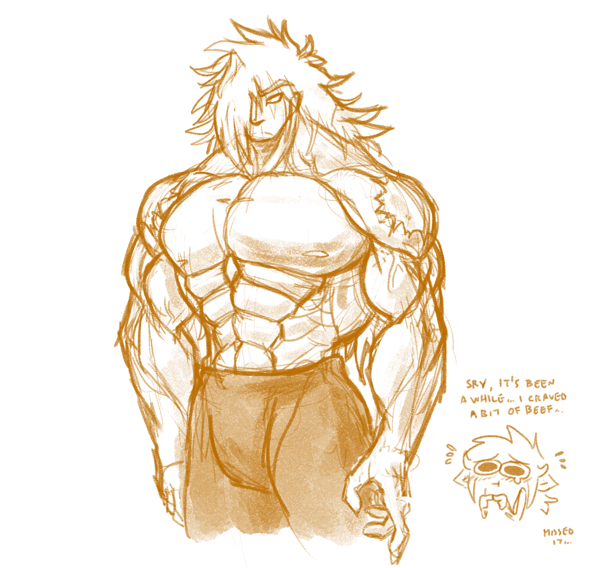 ZangoBeefCorner's tweet photo. Old art.
Just my boy Keho being the big man he is. https://t.co/xFgUEIHOrg