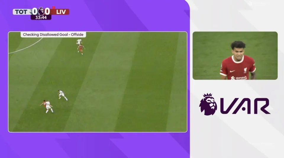 xAlexTHFC's tweet photo. Since Tottenham 2-1 Liverpool in 2023 and the VAR error, the PGMOL have conspired against Tottenham to not give them any decisions. https://t.co/Y5XrLR963m