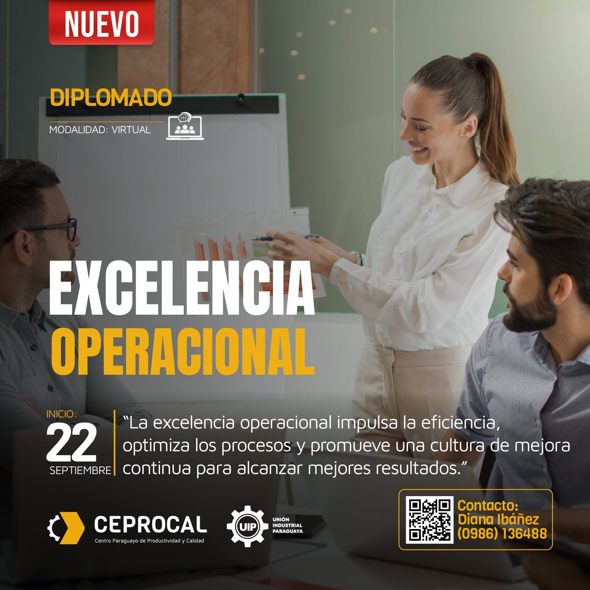 ceprocalpy's tweet photo. ¿Querés lograr más eficiencia en tus procesos?📈
La excelencia operacional empieza cuando dejamos de conformarnos con “hacer las cosas como siempre” y buscamos hacerlas mejor.

🗓️ Inicio: 21 de septiembre.

📲 Escríbenos para más información: https://t.co/zuvBbaZtyN https://t.co/ZTTrrLpo65
