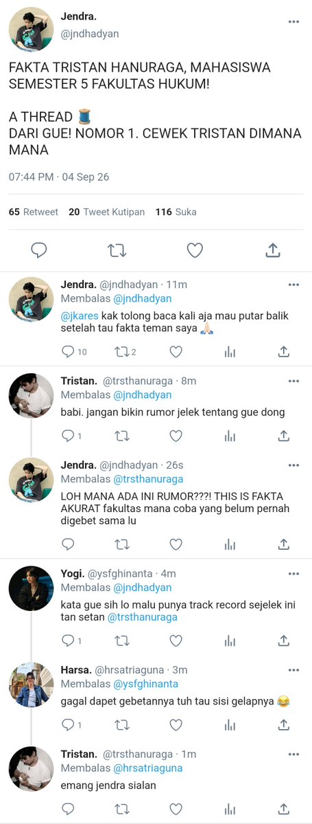 remochies's tweet photo. taekook au 

— rumor? no, babe [ R ? N B ]

fakultas mana coba yang belum kena pesona tristan hanuraga, tapi si cantik jean kares tetap incaran favoritnya. https://t.co/VG2OmGyy7b