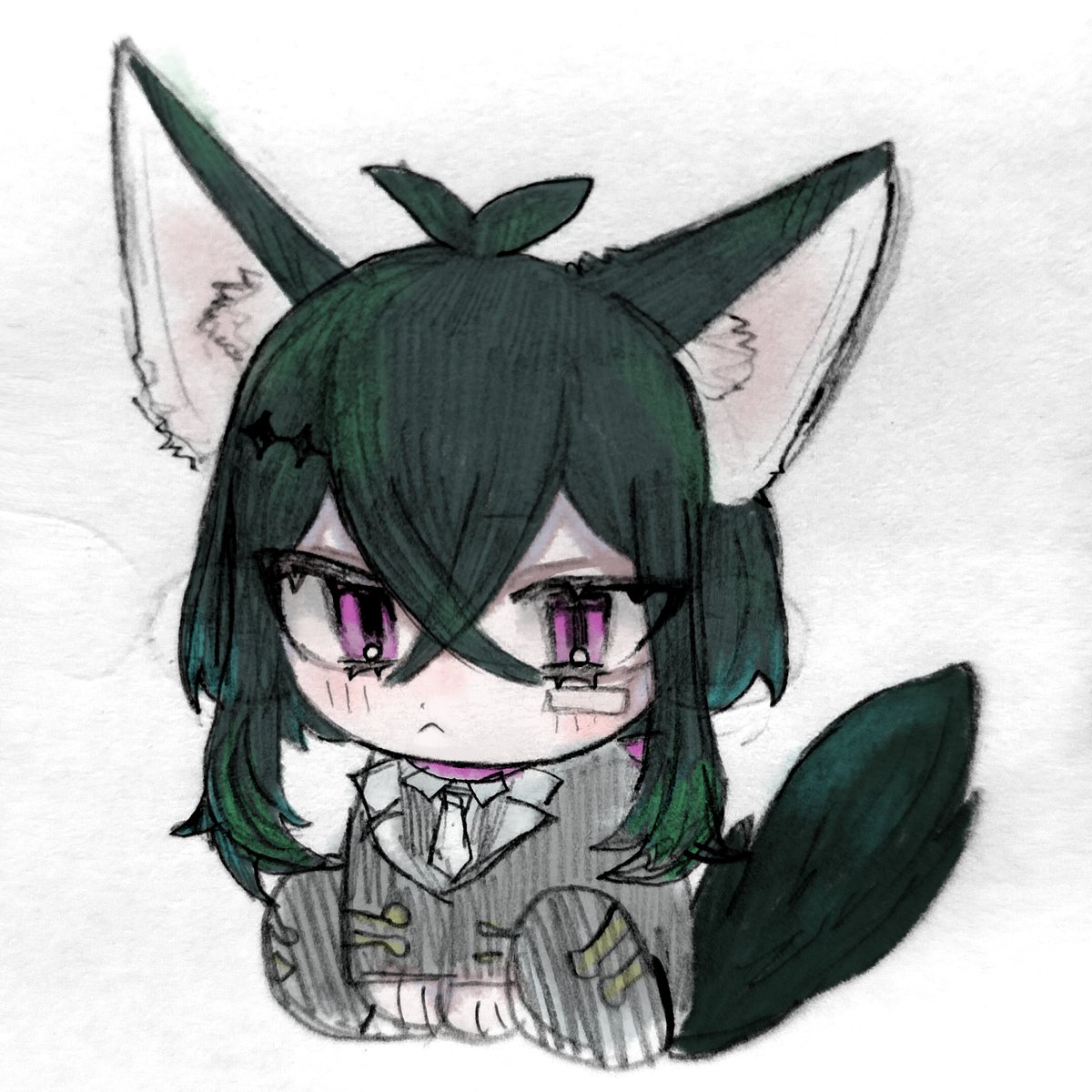 kuro_0804_'s tweet photo. ⚠ｹﾓ、創作お耳
本館1階/🫖🍽⚔️
 #aknk_FA https://t.co/gbM9Hz8FP5