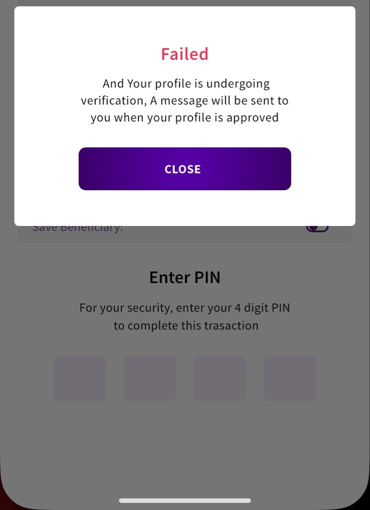 connectwjackson's tweet photo. @PolarisBankLtd Your app is showing this for weeks now https://t.co/Bdq9Zj8j8h