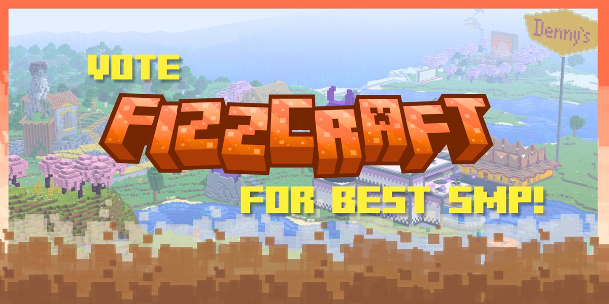 FizzcraftSMP's tweet photo. Only a few days left to vote #Fizzcraft for BEST SMP for the Crafted Together Awards! 🍻

What better way to celebrate Season 1's end!

#SMP #Minecraft https://t.co/YJjiWUZTN9