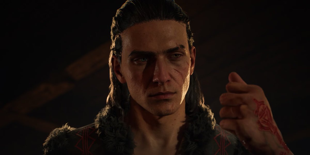 BonafideXP's tweet photo. The Blood of Dawnwalker: 5 Hour Impressions

This game has so far given me some drastically mixed signals. On one end, the narrative is extremely well done, the characters are interesting and very well voice acted. 

The more I explore this Witcher coded world and understand the circumstances of Coen, his family and the villagers, the more confident I’m feeling about making decisions as they happen.

The combat for me feels too stiff and restrictive. I love the idea of directional parries, but stamina management along with a constant group of 3-7 enemies in every encounter, each attacking me in a direction I need to react to, often puts me in a brain paralysis that ends in a game over. If you’re not perfect with your reactions you’re just going to die a lot. 

This game could’ve done without the stamina management, and it would’ve added some much needed fluidity to the combat. Dodges feel weak, making movement feel even more restrictive; and every encounter feels like a boss battle I’m never certain I’m going to survive.

The time based system is also very restricting. Quests advance time, leveling up skills advance time, and there are always more quests available to you than you have time to complete…it alters how I go about evolving Coen and also makes me hoard my skills points for the right time.

I think the time mechanic is a great idea but would’ve been better served as a difficulty setting. Or, you build a robust New Game Plus that remembers your decisions in one playthrough, so you can make new ones in a second, while carrying your progress forward.

Also, I think this game could’ve been done without all the RPG-ness. It feels weird making all the decisions narratively and combat related to have to worry about 5% attack increases, and 0.4% health regeneration stats. Not every game needs this, and these stat numbers are so low, while locked behind a stat point AND a block of time in most cases, that this should’ve been just a straight up action game.

Am I having fun with this game? Sometimes. The narrative is absolutely the best part. Watching Coen’s transformation into a full on vampire is the best I’ve ever seen in a video game. But then add in the clunky controls and movement, to the stiff combat, the paralyzing decisions with the time mechanic and it’s just going to take me some time to either get used to this or not. There’s too much getting in the way of this being a fun game to play at the moment, and I hope it changes as I progress.