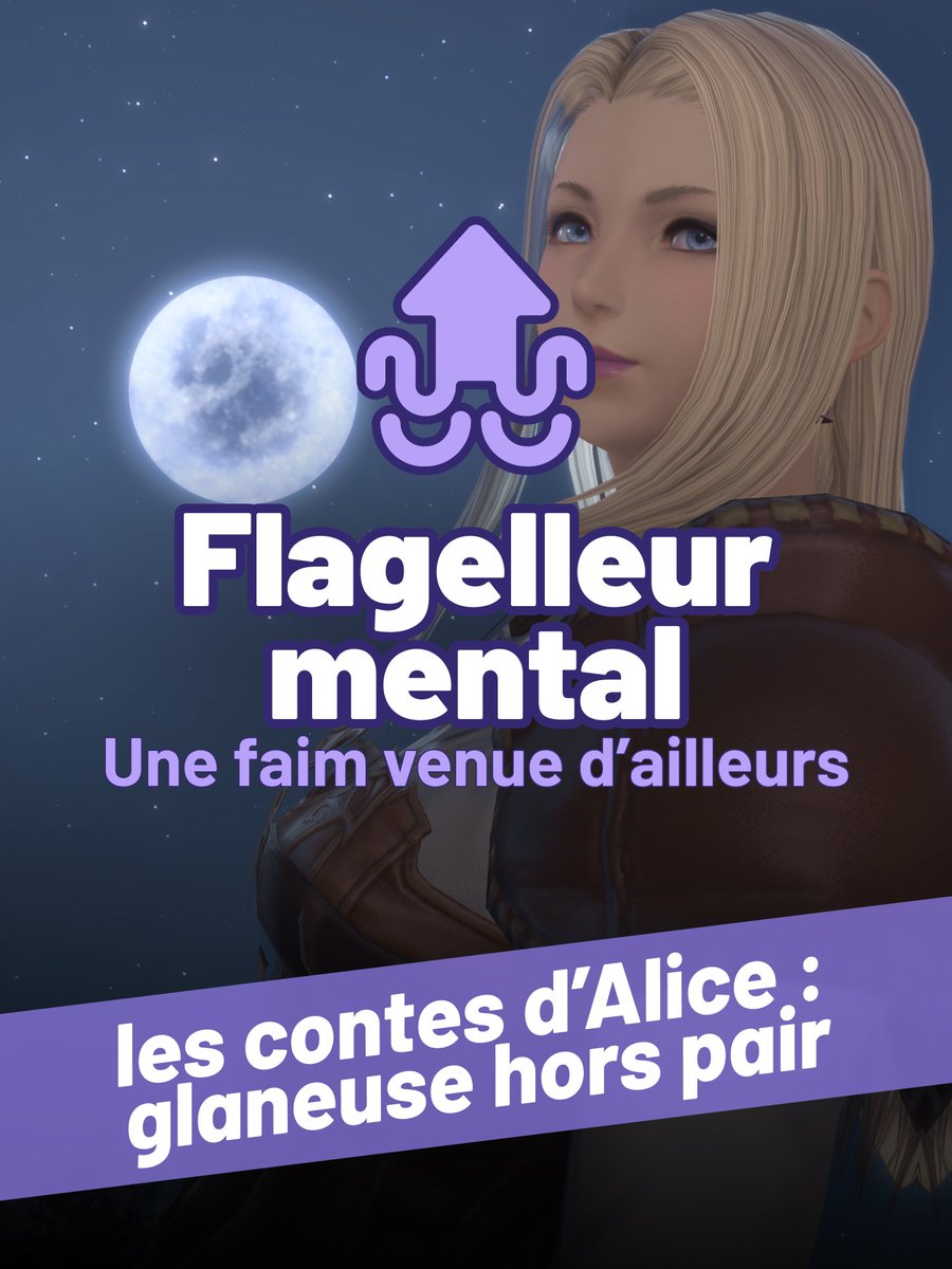 AliiceXIV's tweet photo. Nouvelle vidéo FFXIV et suite de la série ! 🌿🪶

Aujourd'hui on relie deux mondes, ou devrais-je dire un reflet ? Une entité ! Une créature : Flagelleur mental - Le rang S de la Forêt du sud.

"Flagelleur mental - Les contes d'Alice : glaneuse hors pair"

⬇️Lien en dessous⬇️ https://t.co/Doo58QK6H2