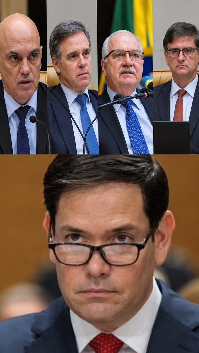 joaquimrib1801's tweet photo. Com o prazo de cinco dias ainda em curso para que Alexandre de Moraes, André Mendonça, Paulo Gonet e Andrei Rodrigues prestem esclarecimentos sobre o caso Master, Fachin recebe contato de Marco Rubio e, seguindo sua orientação, retira do inquérito das fake news o pedido de Moraes para investigar Mendonça, trazendo o caso para si e determinando que, além dos esclarecimentos de Gonet, a PGR, como instituição, também se manifeste formalmente em cinco dias sobre esse pedido.