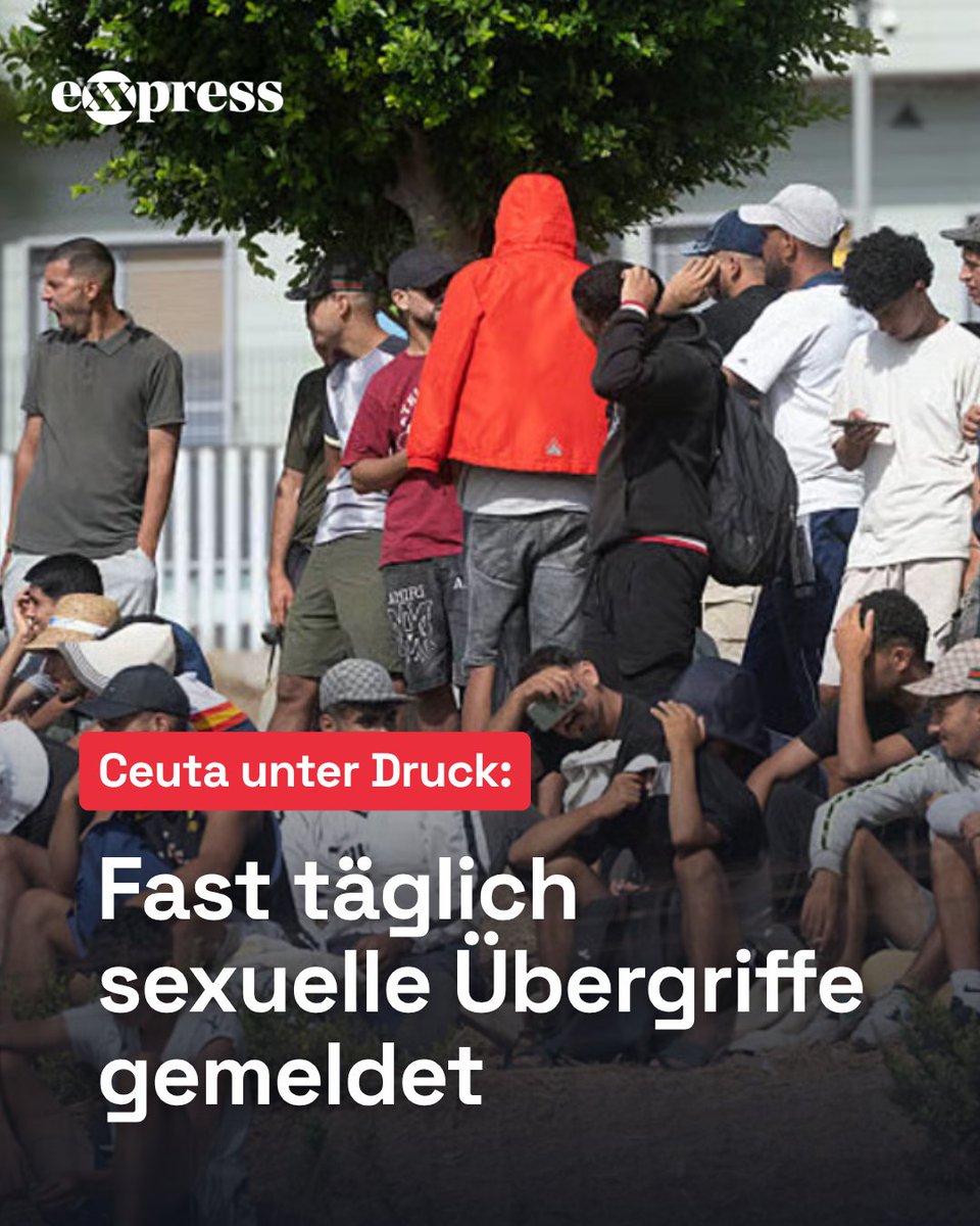 MakiM2's tweet photo. #Ceuta: 23 sexuelle Übergriffe seit dem Ansturm – davon 9 gegen Kinder. Fast täglich. Die Spannungen zwischen Migranten und Bevölkerung eskalieren weiter. https://t.co/7eLfKG7fxu