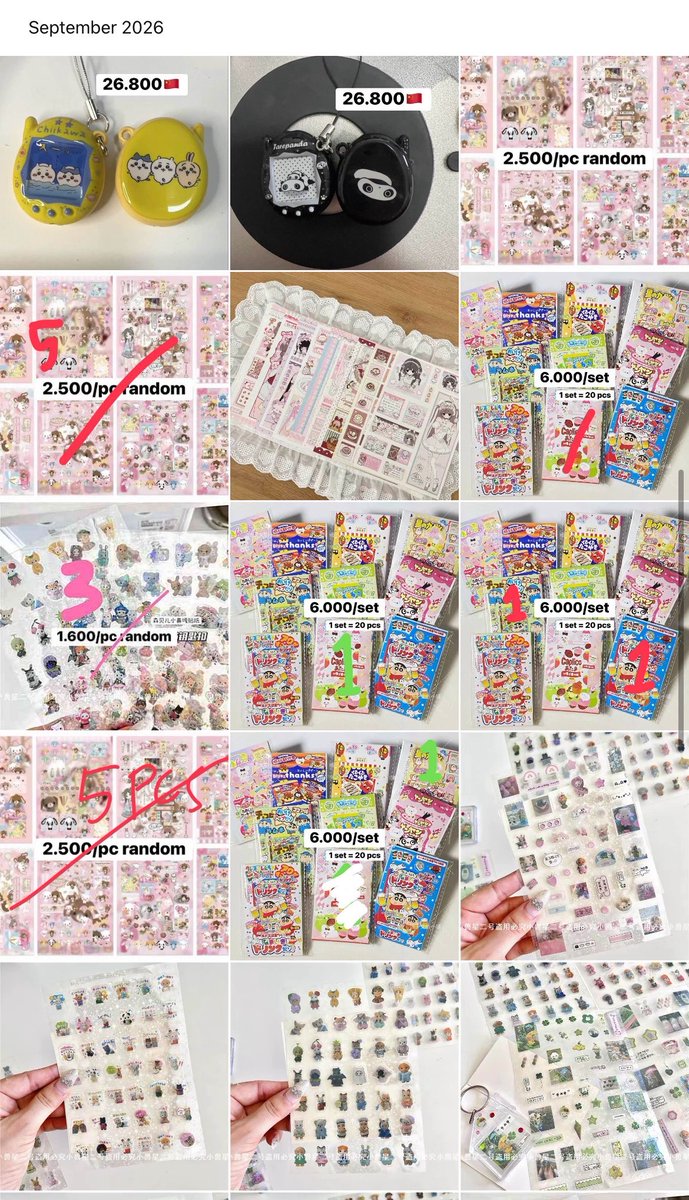 sstrawbareiis's tweet photo. HILLUWW!! aku open group order untuk barang-barang gemass😽✌🏻 kalian bisa join sekarang sebelum aku close linknya iaa🤓 

Link GO:
https://t.co/q9GZwgabCs https://t.co/hbSyjLMxzq
