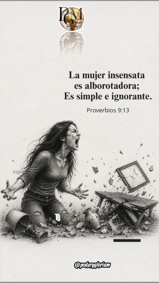 PoderyGloriaM's tweet photo. La trampa de la insensatez

¿Alguna vez has notado cómo la falta de sabiduría puede destruir lo que tanto costó construir? 

La verdadera elegancia de una mujer no está en lo que dice para llamar la atención, sino en la paz que transmite su prudencia. https://t.co/DMoTb2X5WB