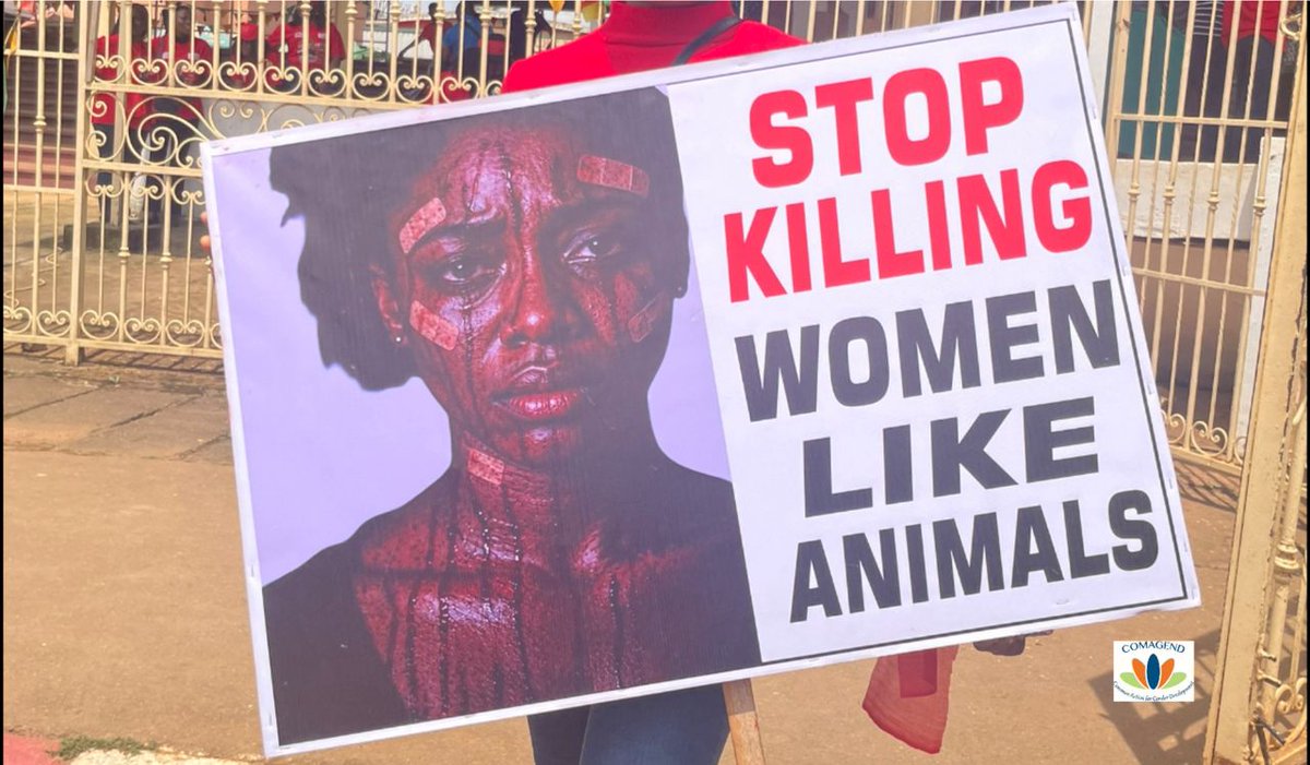 ActionGender's tweet photo. THE MESSAGE IS CLEAR.
#NOTOFEMICIDE
#NOTOKILLINGS
#NOTOVIOLENCE
#EMPOWERMEDONTBLAMEME
@amplifyfund @UNFPACameroon @Teenalive_2018 @hedecscam @Minproff_cmr @minjec237 @MinsanteCMR https://t.co/vcVuX8B2jd