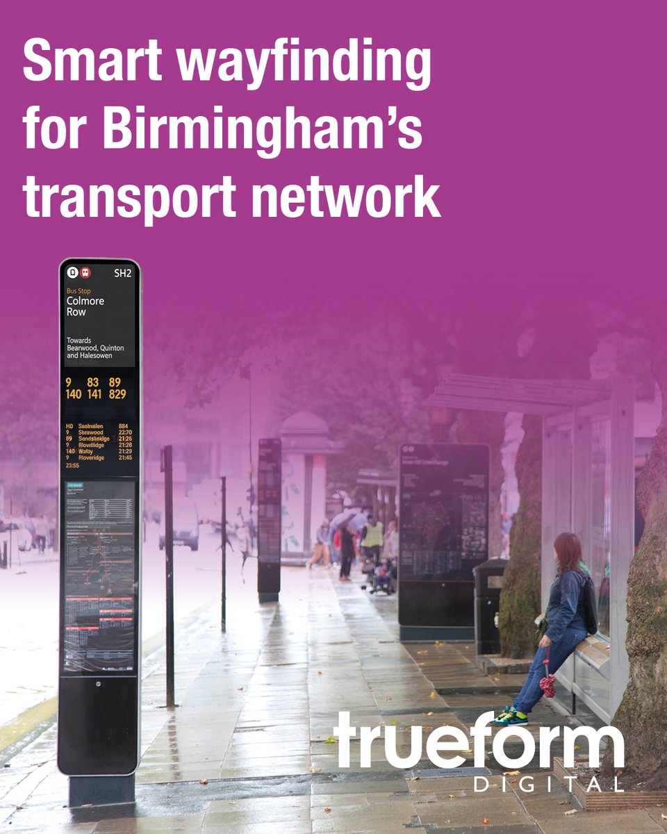trueformdigital's tweet photo. Outdoor #digitaldisplays need to perform, not just look good.
Trueform Digital’s 6 Sheet delivers bright, reliable 24/7 digital content in demanding environments, from advertising to passenger information.
https://t.co/h2MS0YiE0U
#DigitalSignage #DOOH #SmartCities https://t.co/98xV3vJr92