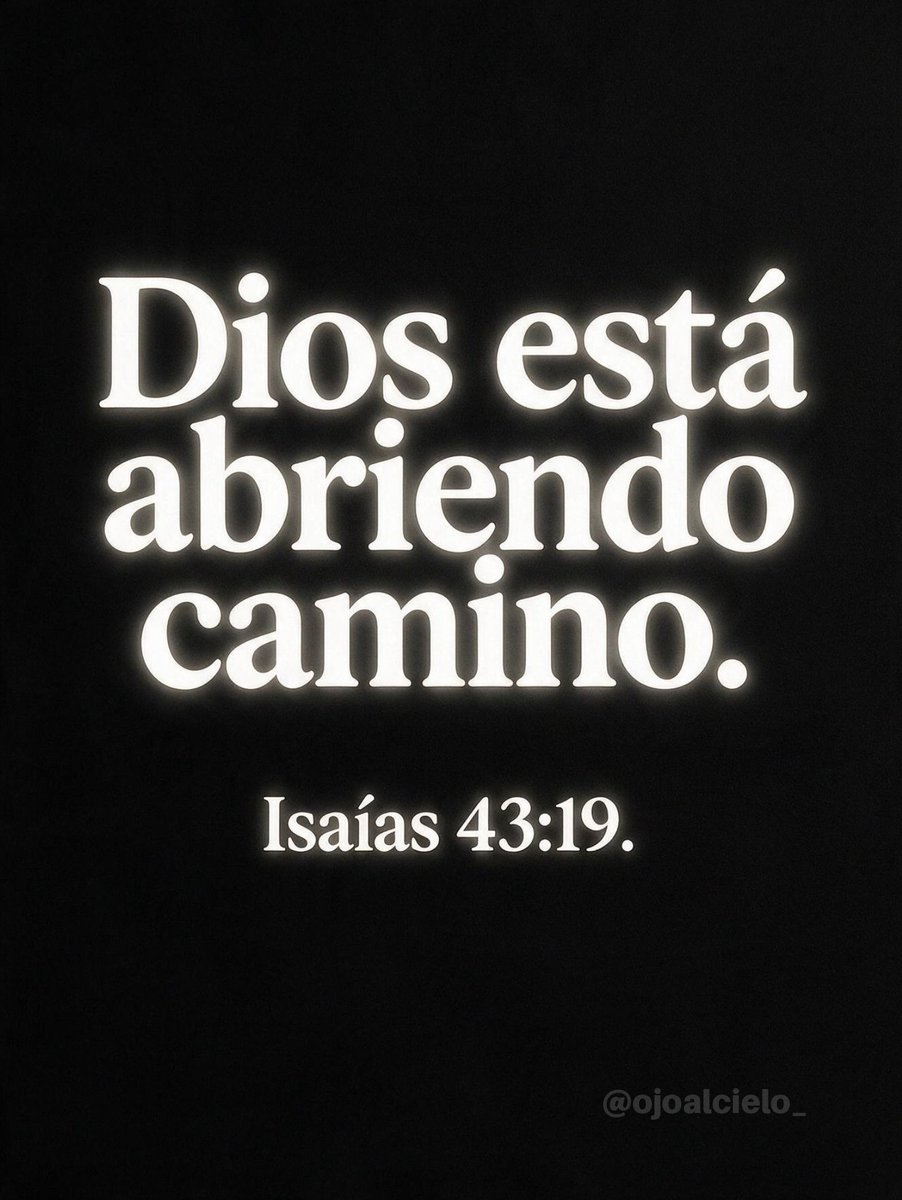 ojoalcielo_'s tweet photo. 🌅 Hay etapas que terminan para dejar espacio a lo que Dios puede renovar.

Aunque no veas con claridad lo que viene, Su gracia sigue abriendo caminos en medio de lo incierto.

Con Él, siempre existe esperanza para comenzar de nuevo. https://t.co/uJjcT4nRqB