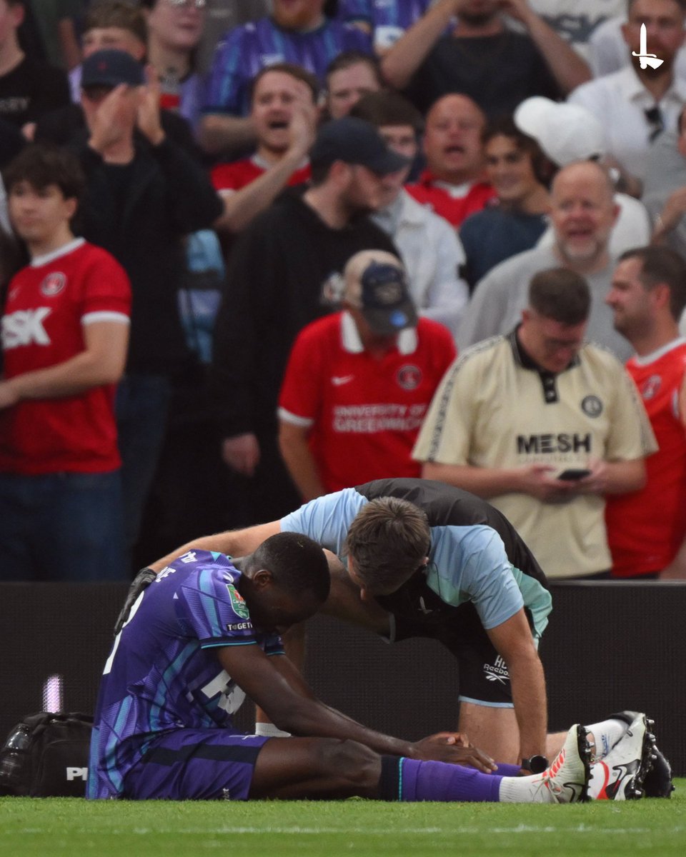 TeyaKevin's tweet photo. Harambee Stars defender Collins Sichenje has been ruled out of the remainder of the 2026/27 season after sustaining a knee injury during Charlton Athletic’s Carabao Cup tie against Tottenham Hotspur.

Sichenje has undergone successful surgery and will now begin his rehabilitation with Charlton’s medical team.

The injury rules him out of the 2027 Africa Cup of Nations.