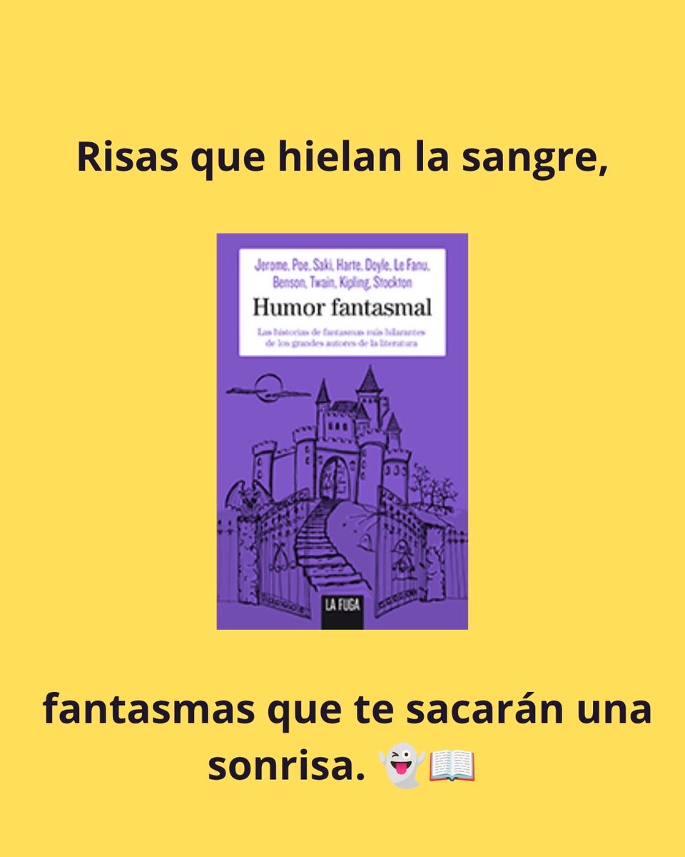 lafugaediciones's tweet photo. Ataúdes a la carrera, gatitos aterradores y espíritus despistados. 

⚡️ 10 cuentos clásicos de terror gótico con el toque perfecto de humor negro e ironía mordaz.

Ideal para leer a la luz de una vela... ¡y reír sin parar! https://t.co/3cFvHRosoP