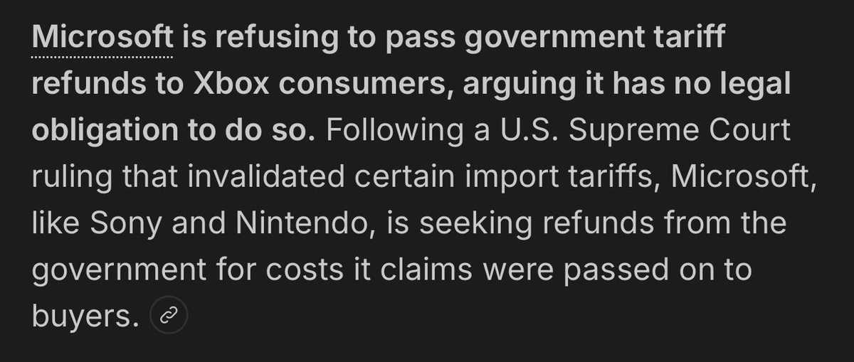 ThunderStoic's tweet photo. @shattered1002 @BringBackBanjoK Microsoft does *NOT* care about gamers either. 
Why did they single out Sony?  Xbox has lawyers saying the exact same thing as did Nintendo. They only care ab out bottom lines, not gamers. Fight to get digital ownership, your Floppy Disk can't save you. https://t.co/WGqyR1MDmG