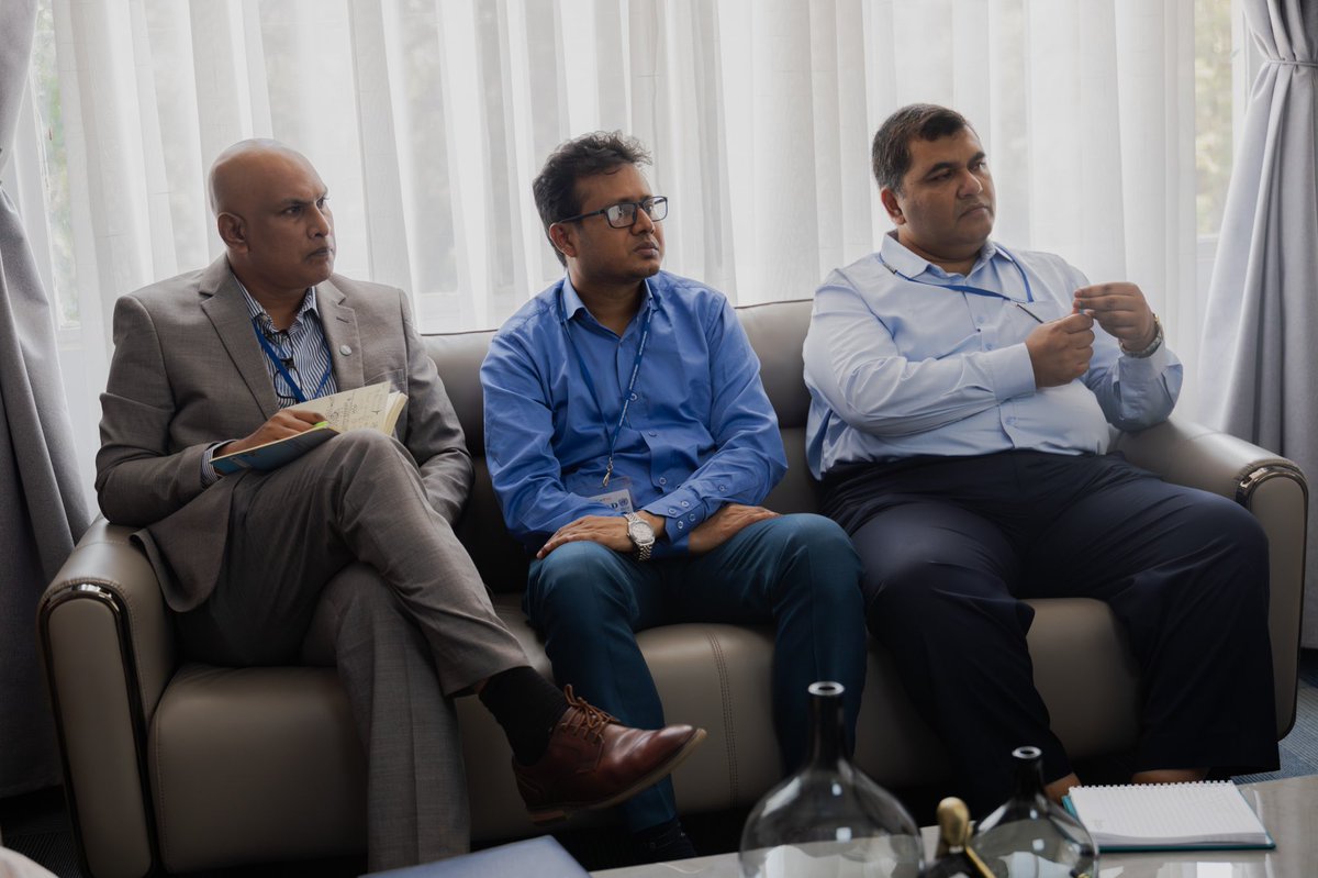 UNIDORwanda's tweet photo. @UNIDORwanda welcomed a UNIDO-supported delegation from Bangladesh after a field visit on plastic waste management. The delegation exchanged with key stakeholders and learned from Rwanda’s policies, practices and innovations in sustainability. https://t.co/cslCmhZaFB