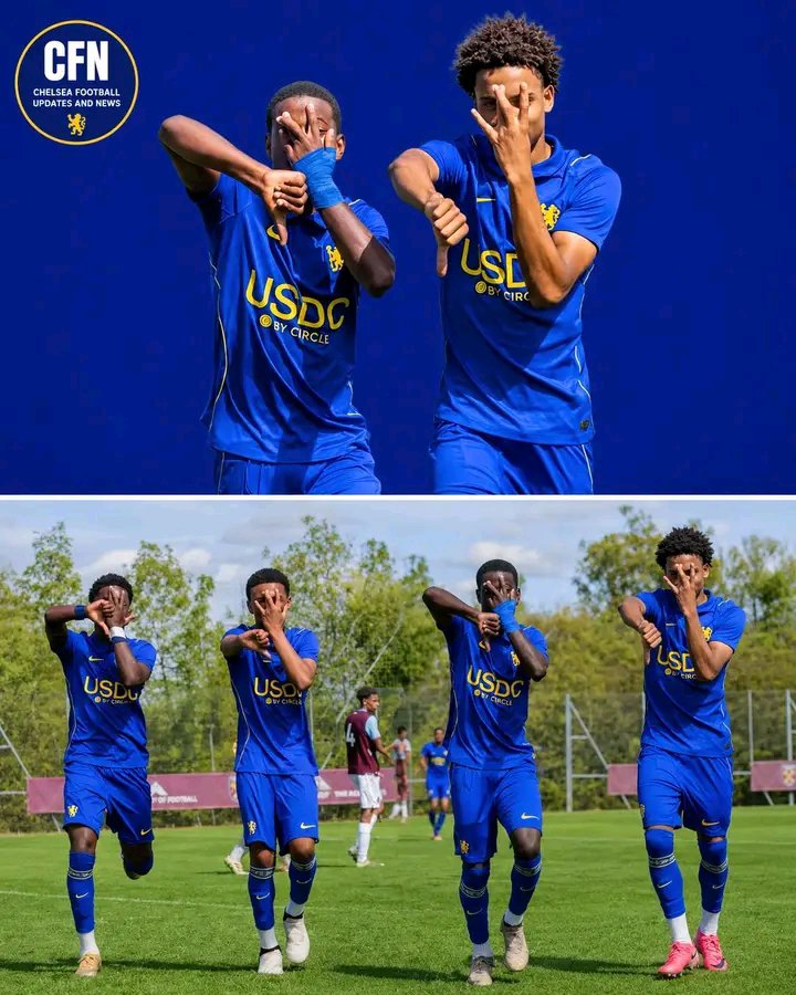 Trinityter77's tweet photo. 🚨🔵 JOÃO PEDRO’S CELEBRATION HAS TAKEN OVER COBHAM! https://t.co/RJhBplzASA