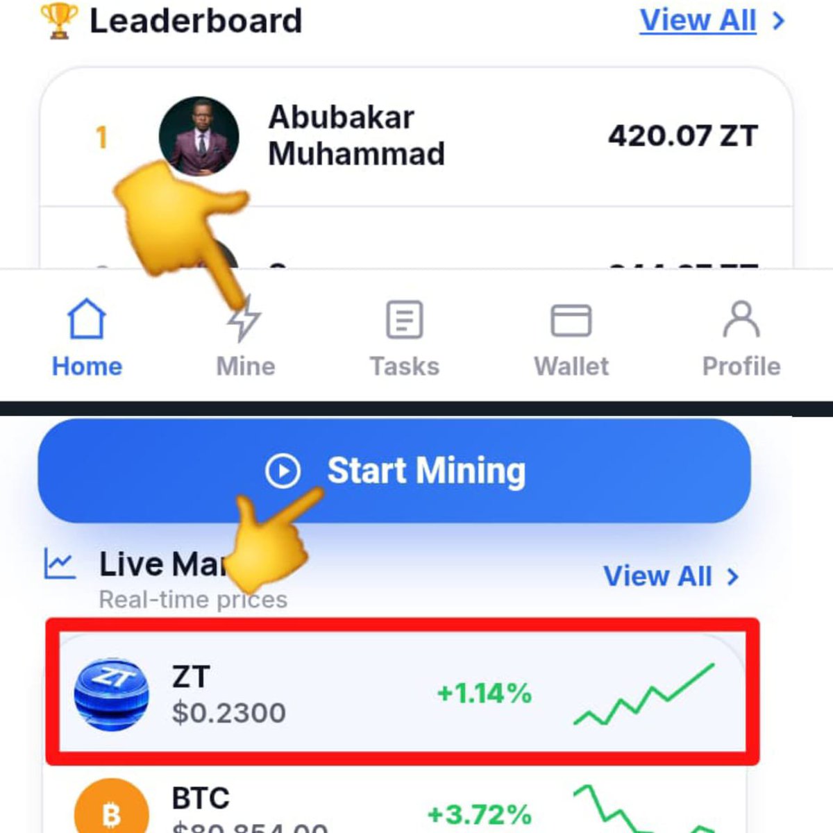 SaleemCryptoo's tweet photo. 🚨🔥 NEW OPPORTUNITY MINING UPDATE ZYNTRIX ($ZT)

Don’t miss this opportunity If you’re interested in Telegram mining, you can start now before you miss out.

👉 Register & Start Mining:
https://t.co/MEzAtRB2pd

💰 Current price: $0.23 per ZT
⛏️ Start mining and check in every 24 hours to claim your rewards.
🎁 The more active you are, the more ZT you may accumulate.

You can also join the official Telegram community group:
https://t.co/dFc80f9vWt

🤲 Let’s keep mining, stay active, and continue praying for success. May Allah grant us good luck and success. Ameen 🙏❤️

#Zyntrix #ZT #TelegramMining #Airdrop #Crypto #Web3