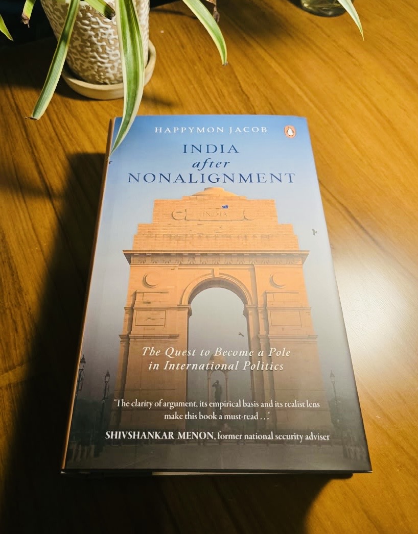 HappymonJacob's tweet photo. Four years in the making, and it’s finally here.

Delighted to share that my new book is being co-published by @GUPress in the US &amp; @PenguinIndia.

The book will be in stores across India later this month. 

You can pre-order your copy on Amazon: https://t.co/r3wE8Zfngw https://t.co/Xias2xpSUQ