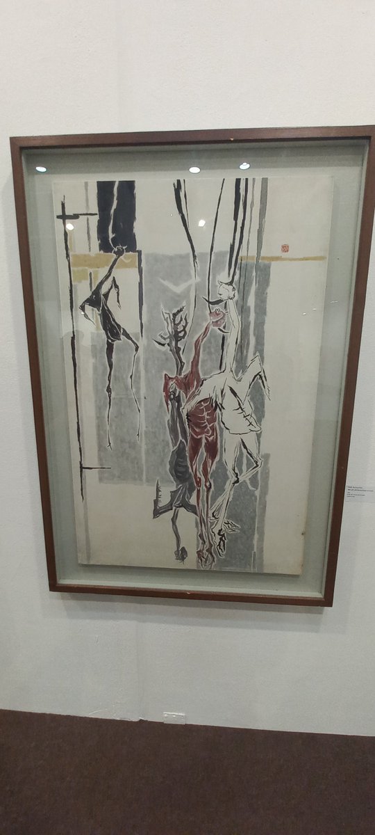 hatsal60's tweet photo. 아트페어에서 새로운 작가들 재미가 크지만 지난시절 작가들도 반갑습니다,대표작들은 아니지만
고틀리브@페이스, 션스컬리@르롱,박래현@주영갤러리 https://t.co/MeqM7JGB0O