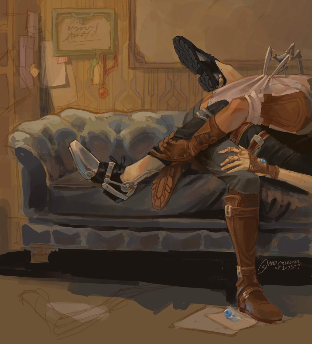easypea99's tweet photo. boom full crop of that other #jayvik drawing. this one is still unfinished but it’s like a really big crumb instead of a tiny one https://t.co/5S5Q6LDXGj