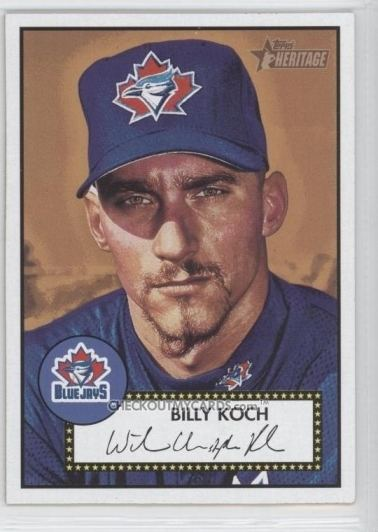 saintsof78's tweet photo. @RobWong34 Billy Koch 

Blue Jays Rookie of the Year and Pitcher of the Year honors in 1999

1999: 31 saves, 3.39 ERA, 57 strikeouts in 63.2 innings (AL rookie saves record).
2000: 33 saves, 2.63 ERA, 60 strikeouts in 78.2 innings.
2001: 36 saves, 4.80 ERA, 55 strikeouts in 69.1 innings. https://t.co/Rq46uFg6Ey