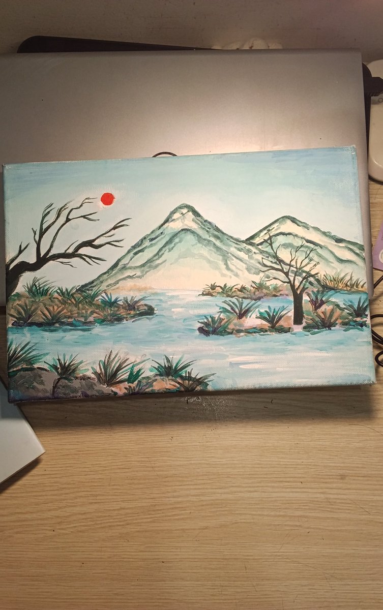 O314o0's tweet photo. So ts is my old panting, if u look close u can see alots of mistakes and white spots https://t.co/qKmuVxekpF