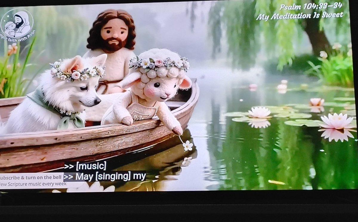 WaterPoet33's tweet photo. Just wanted to share one of two #YouTube channels that are full of scripture- calm peaceful and good for #children and #adults too like us. All #scripturally based softly song #lyrics, that take you through most of the books of the #Bible- #Old and #Newtestament. YouTube Channel "Simple Faith with Avon". The other is YouTube channel "REAVO" It has a lot of #scripture read from the #Bible to #jazz background music.
- Bill
+Bill @waterpoet33
#God #words #light #Father #HolySpirit #Jesus