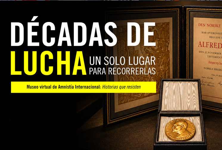 amnistiaperu's tweet photo. Amnistía Internacional presenta Historias que resisten, su primer Museo Virtual, una experiencia inmersiva en 360° que permite recorrer 65 años de movilización, investigación y acción colectiva en defensa de los derechos humanos en todo el mundo.
https://t.co/rOfwishc7p https://t.co/tX3zpT2YnU