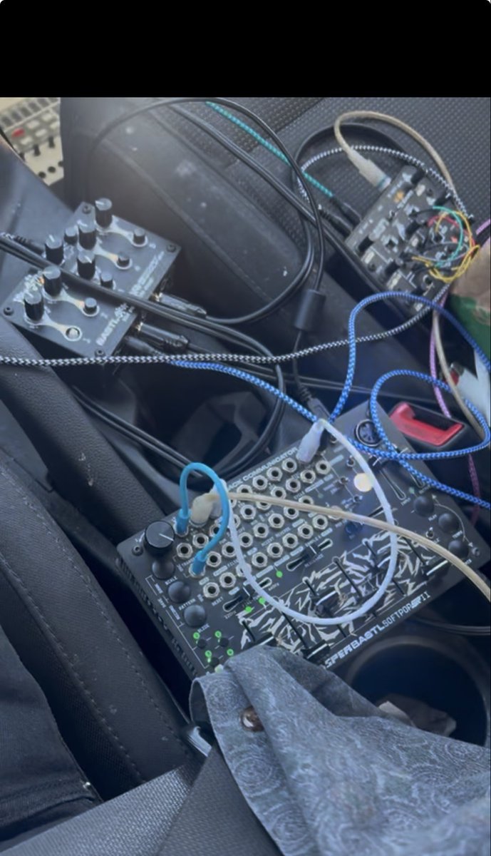 MrFascinating's tweet photo. Buddy sends me videos a couple times a week of him making the most insane industrial beats while sitting in his car outside of work. Friends of 21 years, we barely communicate with words, just pics or videos like this. https://t.co/ijHfi3Vn3s