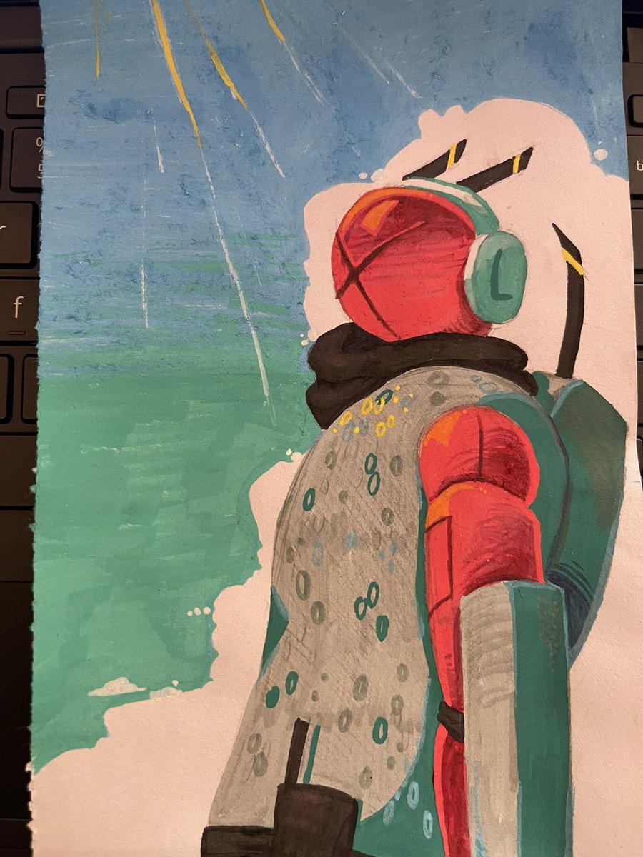 FiguryGlitch's tweet photo. Oh you’re so pretty Killdroid 
#dieofdeathfanart https://t.co/jpfD921K17