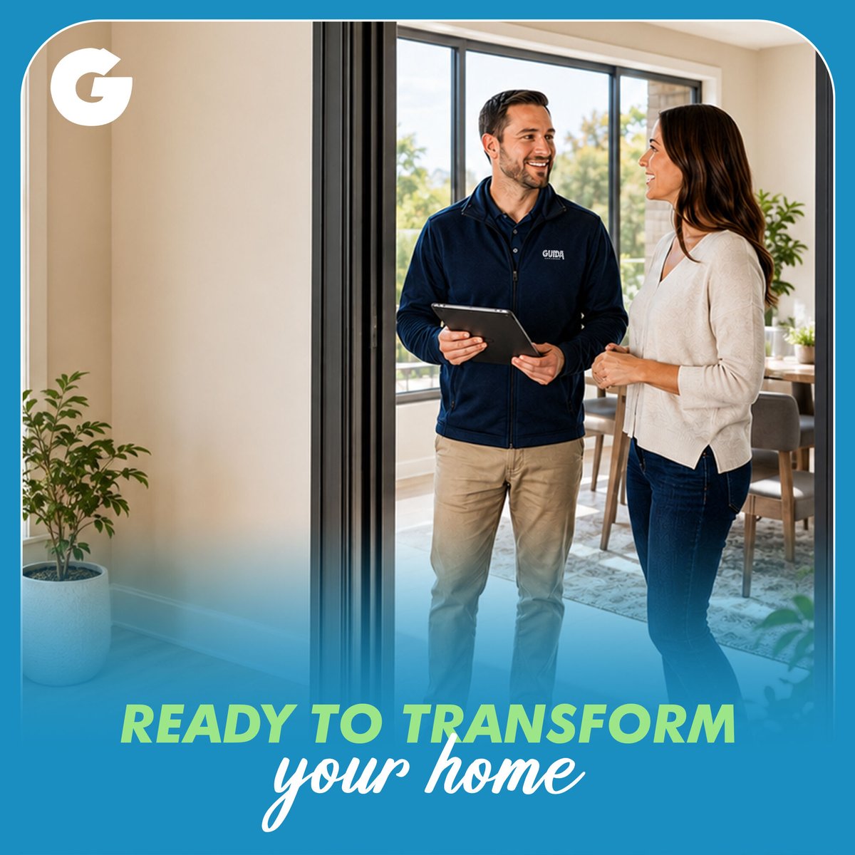 GoGuida's tweet photo. Ready to transform your home? 🏡 Start with a free, no-obligation estimate from Guida Door &amp; Window! Our experts will help you find the perfect solutions for your windows and doors. Schedule yours today! 🗓️ #FreeEstimate #HomeImprovement #GuidaDoorsAndWindows #PhillyHomes https://t.co/34fS4HqVaD