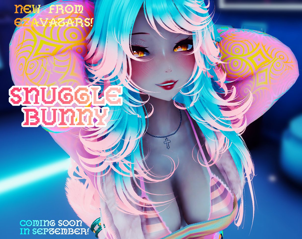 EZavatars's tweet photo. In less than 2 weeks, we are planning to launch our lovely model, Snuggle Bunny! She will have -tons- of color customization for her adorable outfit options as well as 4 hairstyles and both bunny &amp; cat ears/tail! #vrchat

We'll keep you posted on a release date soon!💗 https://t.co/hIVVfhGXdk