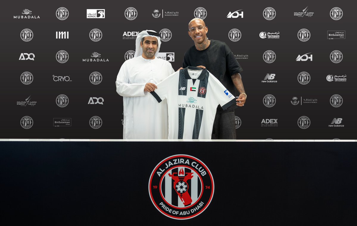 aljazirafc's tweet photo. بالرقم 94 ️

رسمياً.. فخر أبوظبي يضم النجم البرازيلي أندرسون تاليسكا.

#نادي_الجزيرة https://t.co/h50SA8aMX1