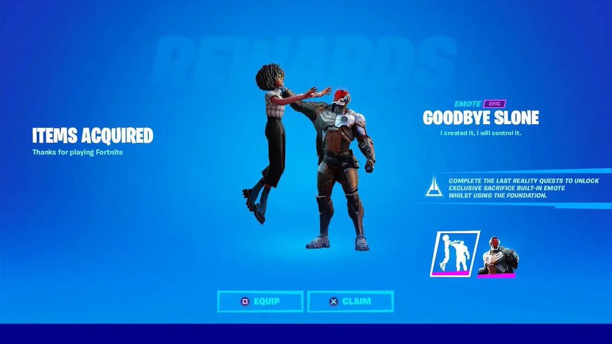 infinitegatos's tweet photo. The 'Goodbye Slone' emote was released 4 years ago today. 📆

Do you own this iconic emote? 🤔 https://t.co/YEbTdLo3Hy