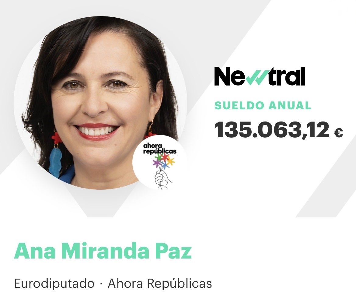 david_avidal's tweet photo. @anamirandapaz ¿Canto vas doar do teu salario para a causa que defendes? https://t.co/hTp5mcacbI