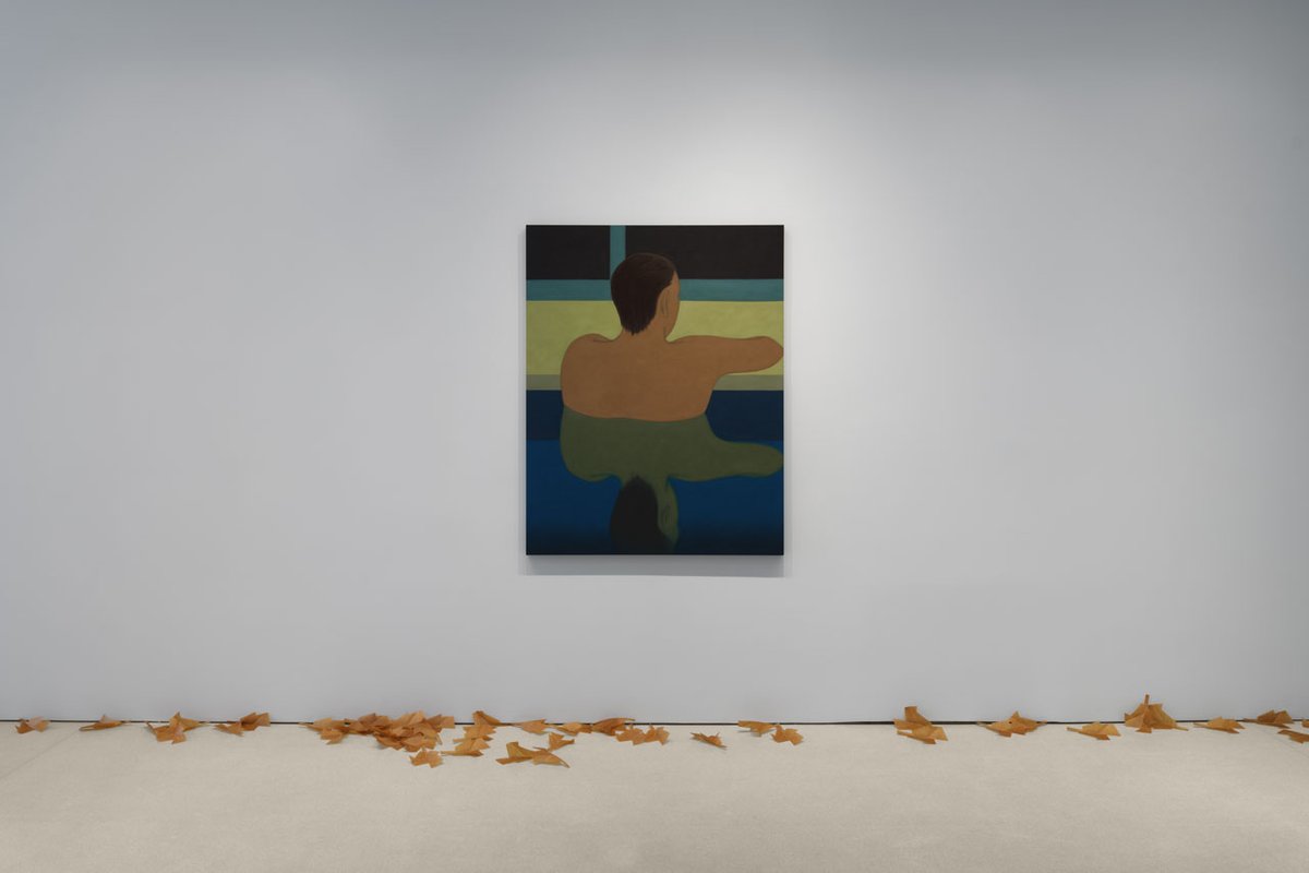 FLAGartNYC's tweet photo. 𝗙𝗿𝗼𝗺 𝘁𝗵𝗲 𝗔𝗿𝗰𝗵𝗶𝘃𝗲: "The Swimmer," previously on view at FLAG June 6-August 9, 2024. The exhibition ruminated on themes from John Cheever’s 1964 short story, after which the exhibition was named. (More here: https://t.co/BFcftiZlV6) 

#TheSwimmer https://t.co/oQ4cZv64rX