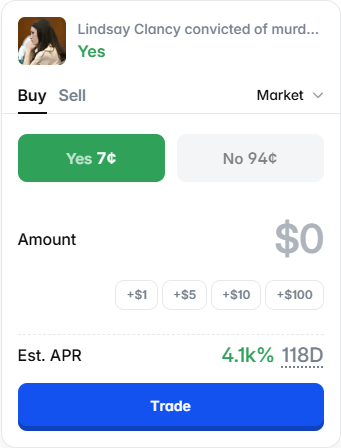polymarketAPR's tweet photo. @Polymarket ~4.1k% APR at 7¢ if YES resolves on Dec 31, 2026. https://t.co/Ibl1DNYbi2