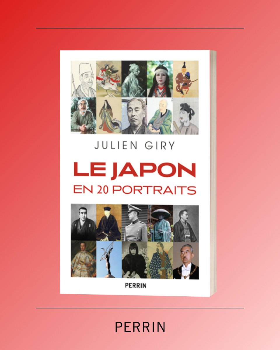 EditionsPerrin's tweet photo. 📣 DISPONIBLE EN LIBRAIRIE

📚Le Japon en 20 portraits, de Julien Giry
👉https://t.co/dNLjD8qCIz https://t.co/y0seISxEN3
